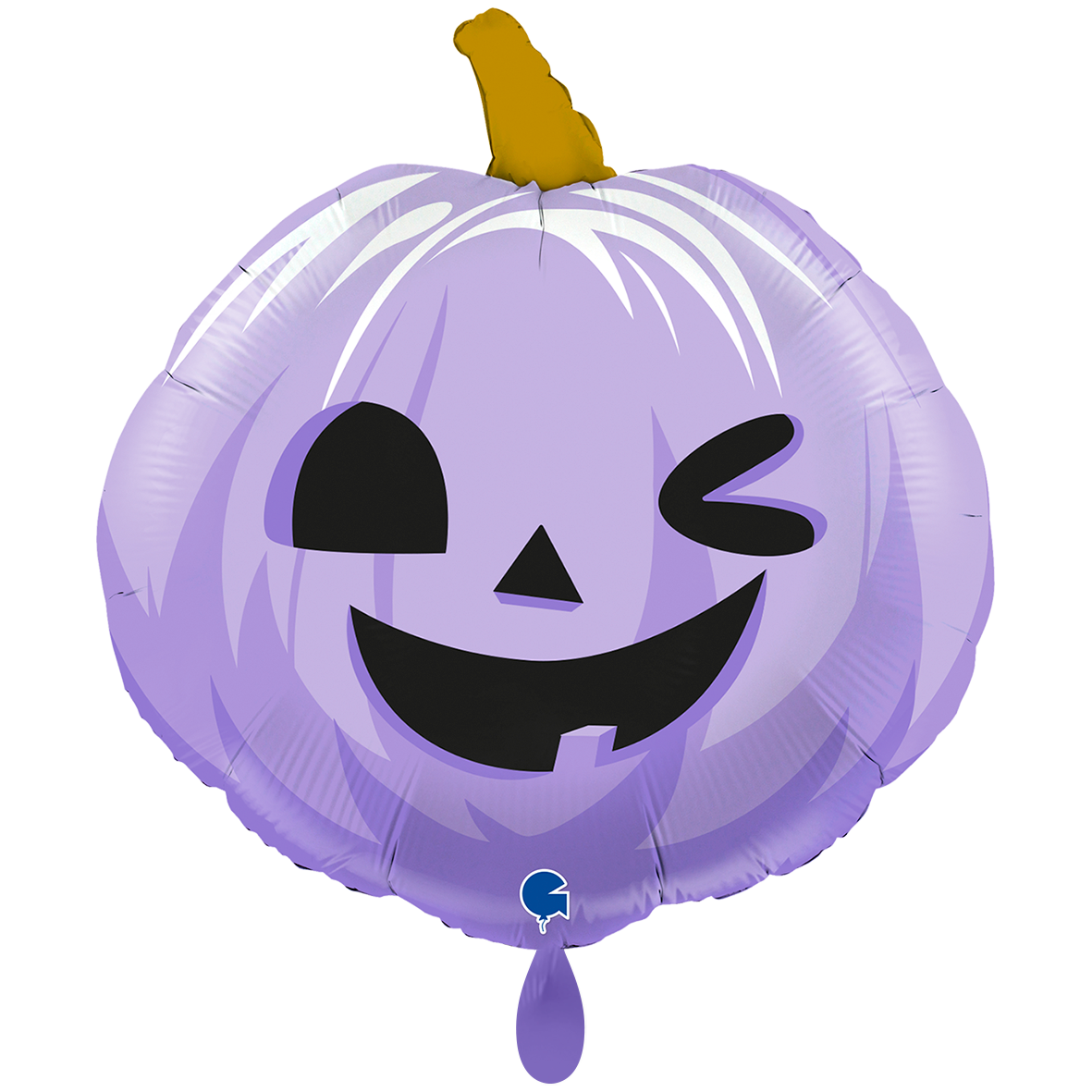 1 Balloon XXL - Funny Pumpkin Lilac