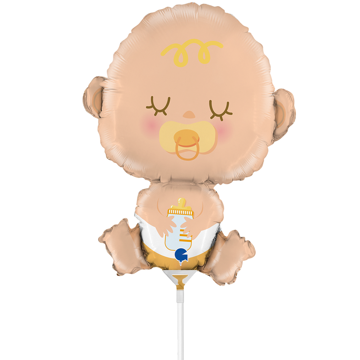 10 Miniballoons Airfilled - Baby Shape (Unverpackt)