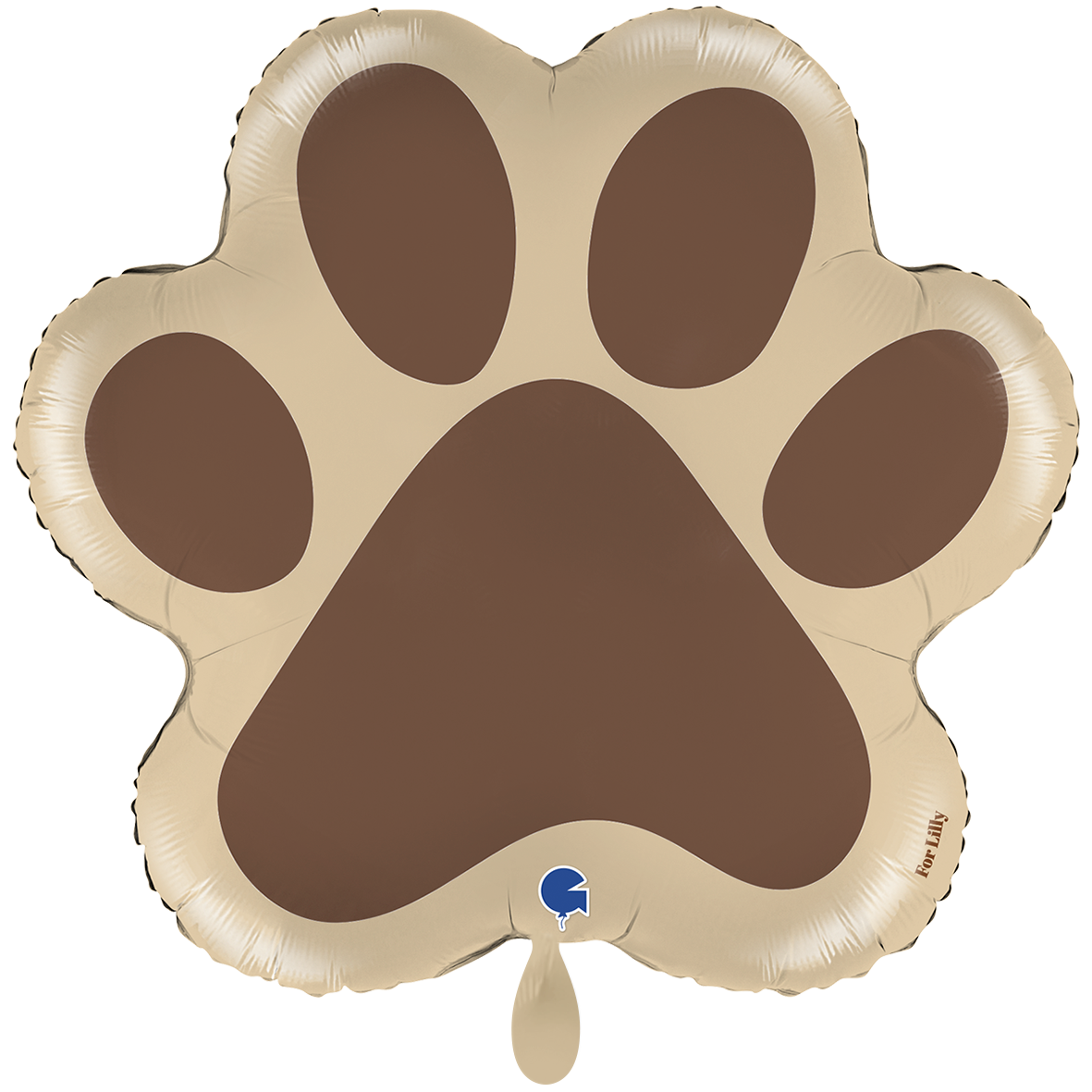 1 Balloon XXL - Dog Paw