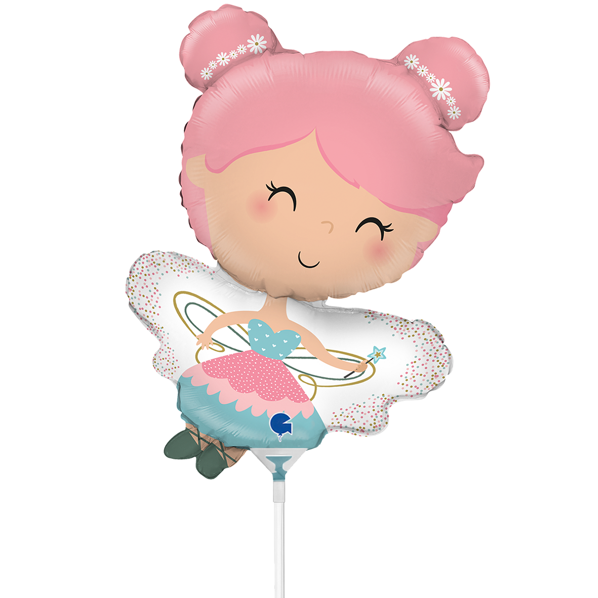 10 Miniballoons Airfilled - Fairy (Unverpackt)
