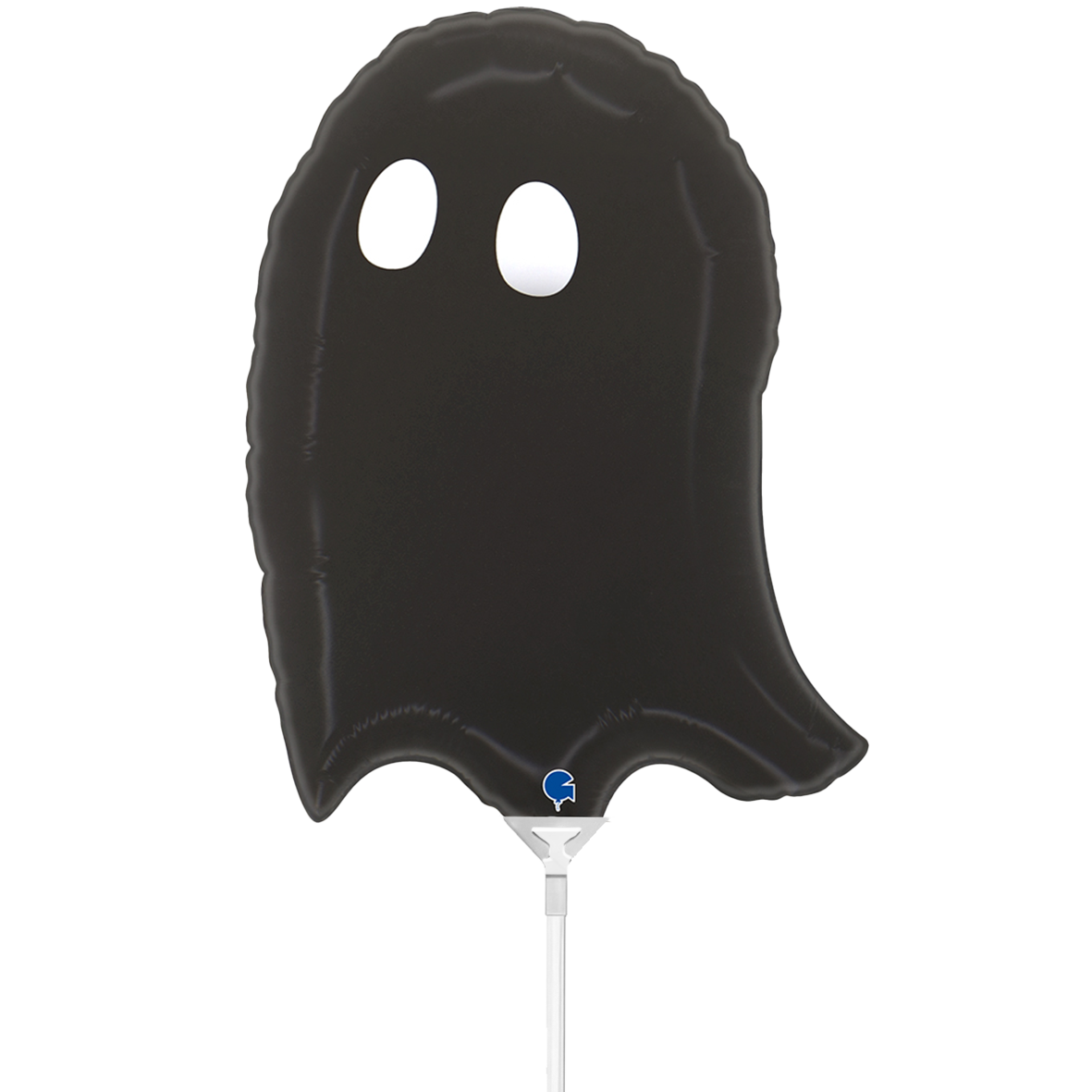 10 Miniballoons Airfilled - Dark Lil' Ghost mini (Unverpackt)