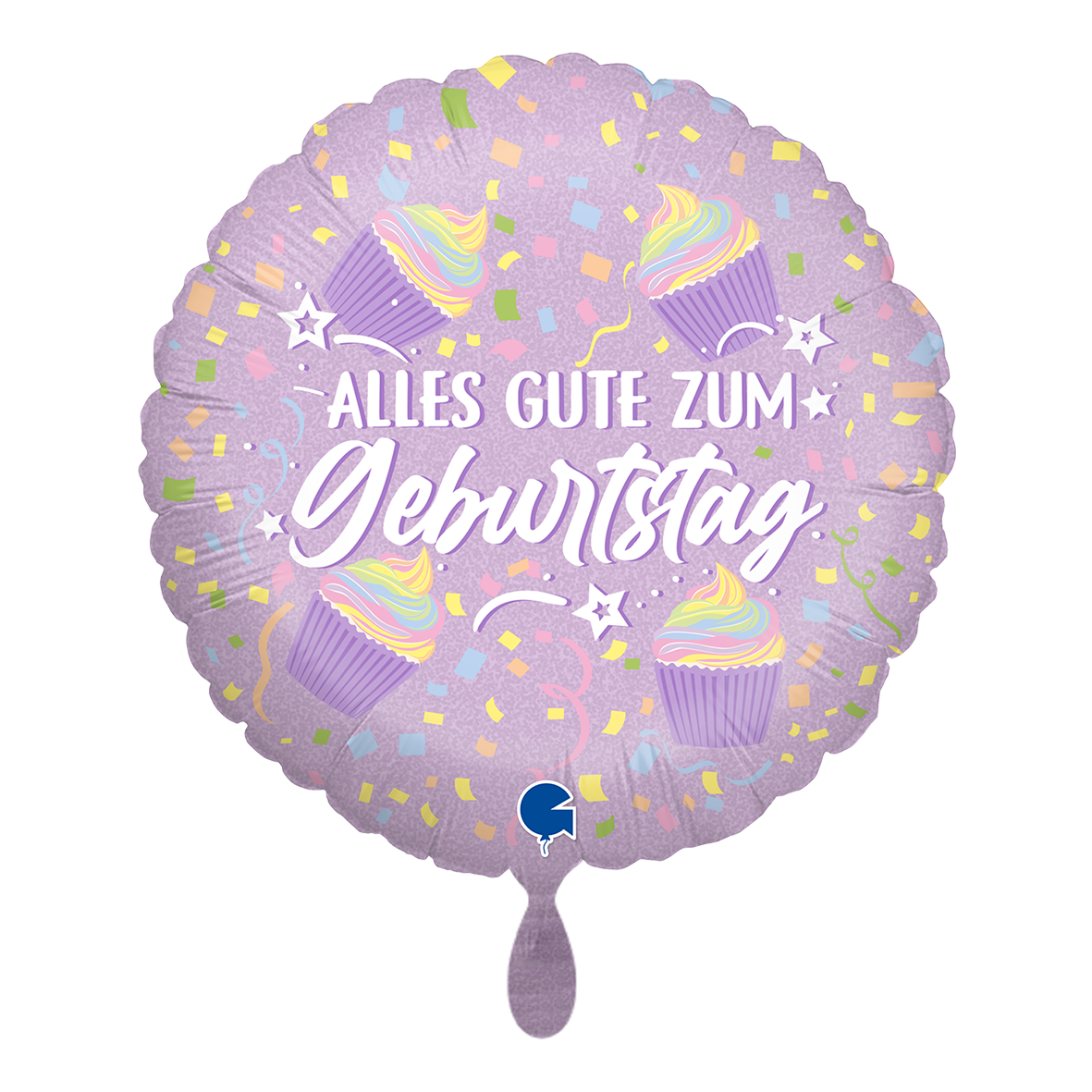 1 Balloon - Pastell Geburtstag