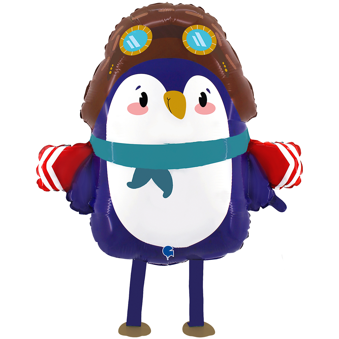 1 Balloon XXL - Pet Walker - Aviator Penguin