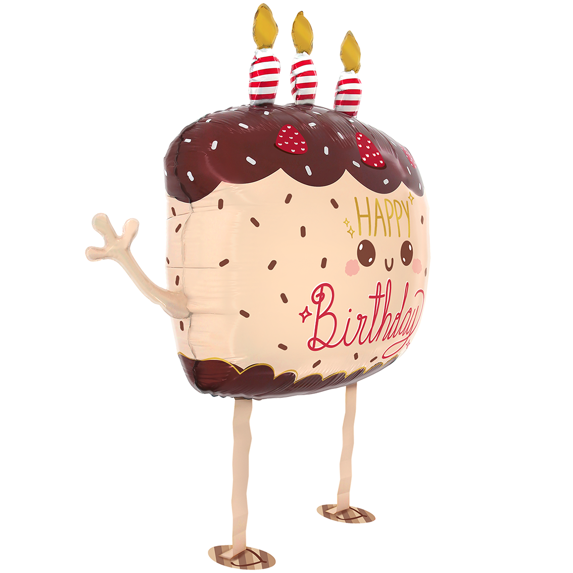 1 Balloon - Pet Walker - Kawaii Cake