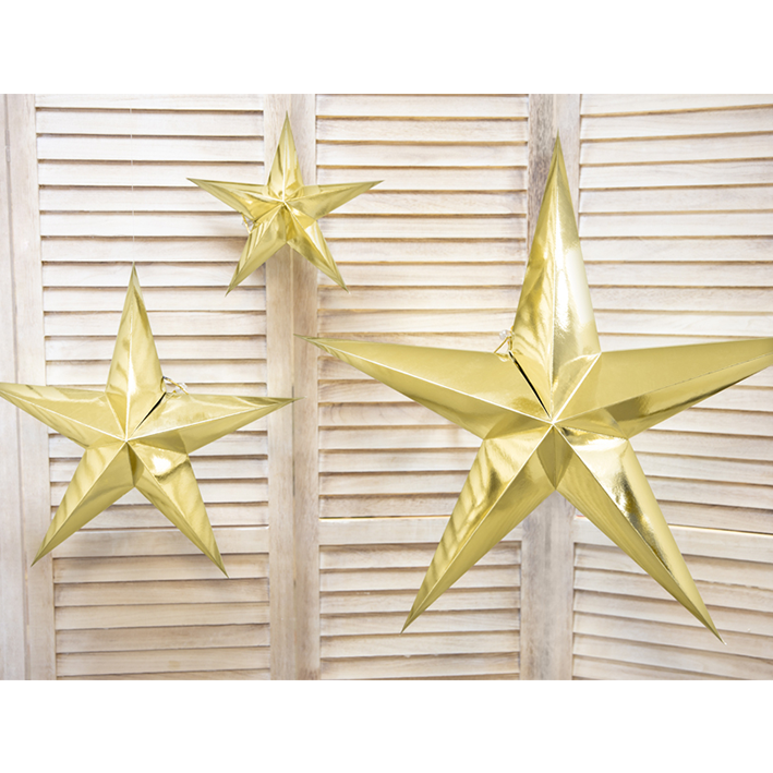 1 Paperstar - 45cm - Gold