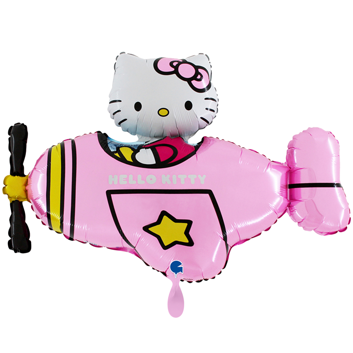 1 Balloon XXL - Hello Kitty Airplane Pink