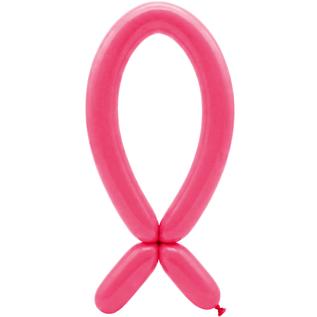 50 Modelling Balloons - Nozzle up - 5x152cm - Fuchsia