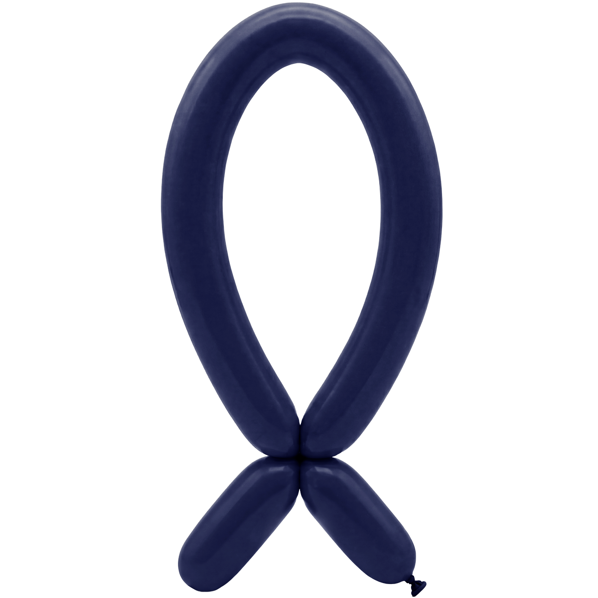 50 Modelling Balloons - Nozzle up - 5x152cm - Navy Blue