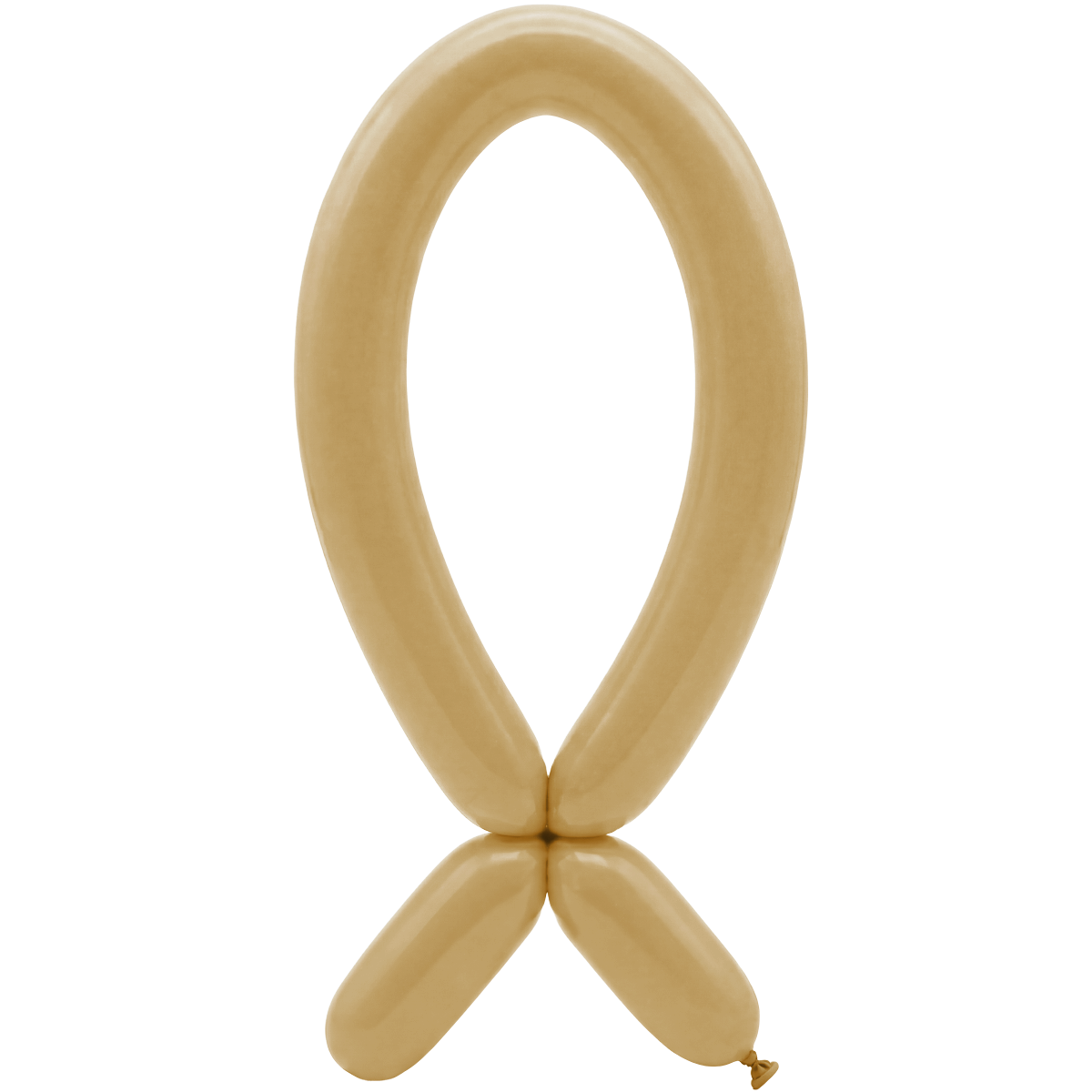 50 Modelling Balloons - Nozzle up - 5x152cm - Latte