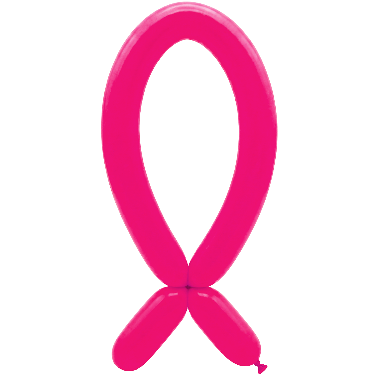 50 Modelling Balloons - Nozzle up - 5x152cm - Neon Fuchsia
