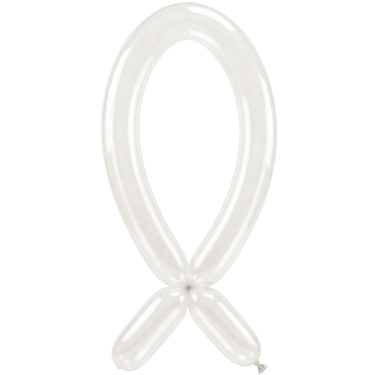 50 Modelling Balloons - Nozzle up - 5x152cm - Clear