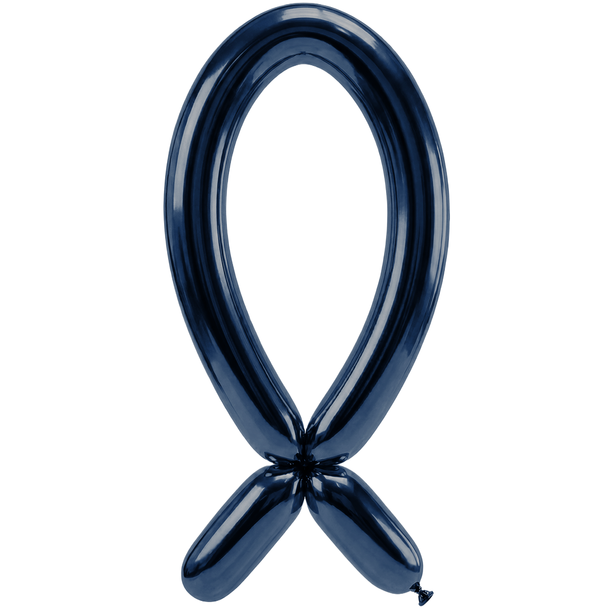 50 Modelling Balloons - Nozzle up - 5x152cm - Reflex Galaxy Blue