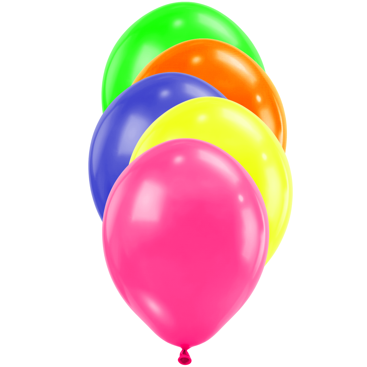 50 Luftballons - Ø30 cm - Neon Assorted