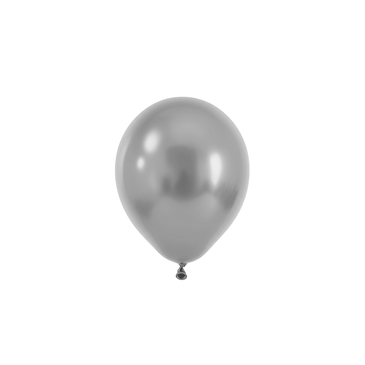 50 Luftballons - Ø12 cm - Pearl Silver