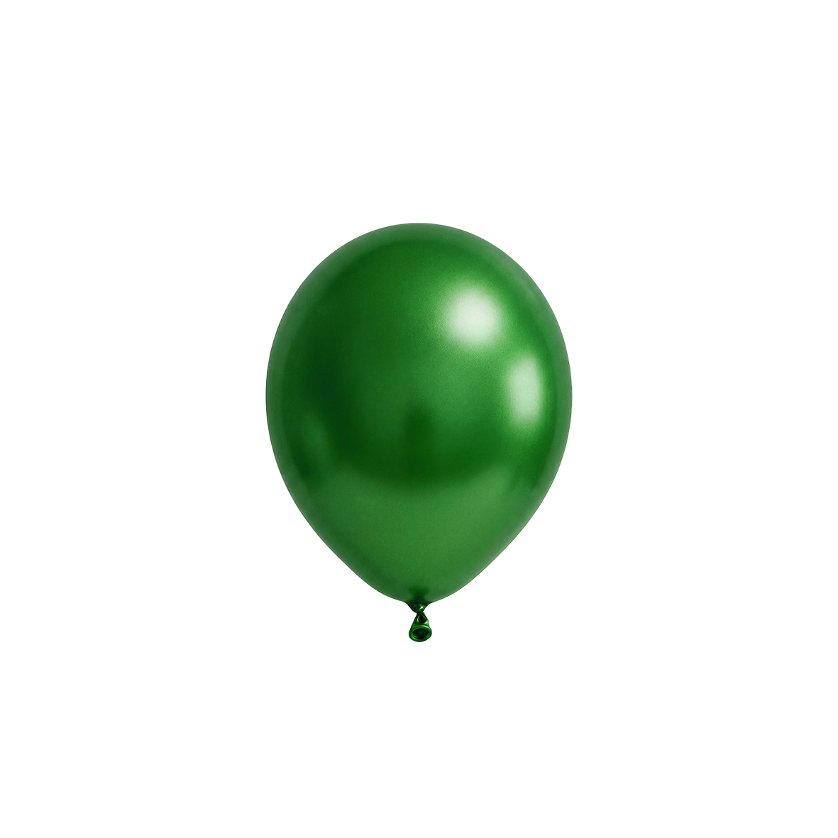 50 Luftballons - Ø12 cm - Metallic Green