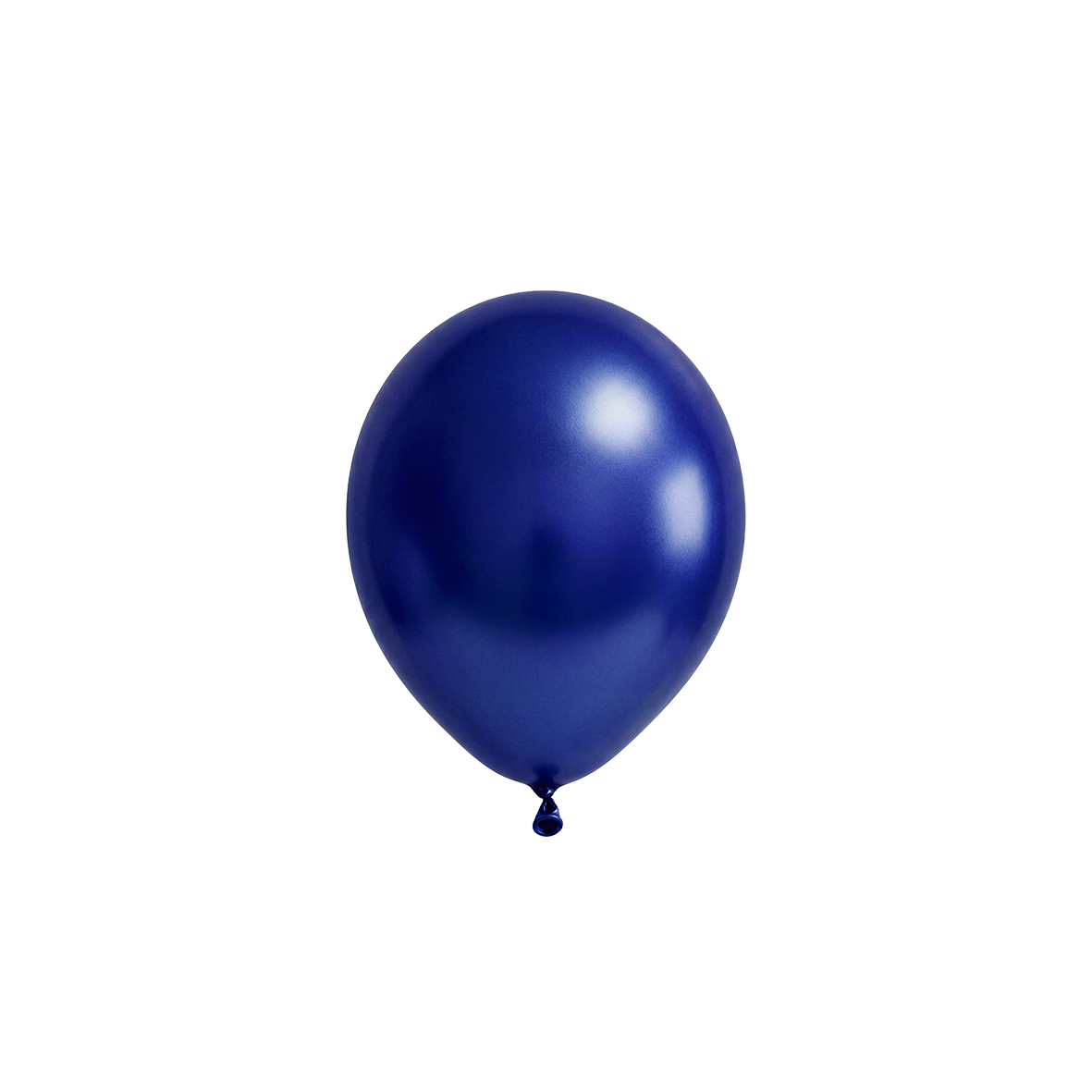 50 Luftballons - Ø12 cm - Metallic Blue