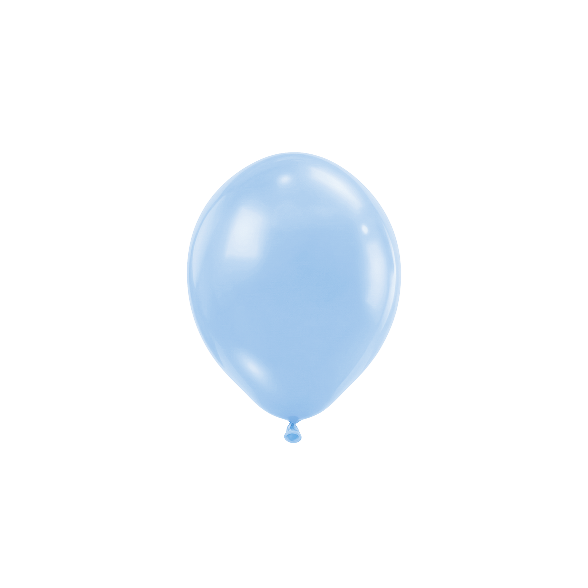 50 Luftballons - Ø12 cm - Pastel Matte Blue