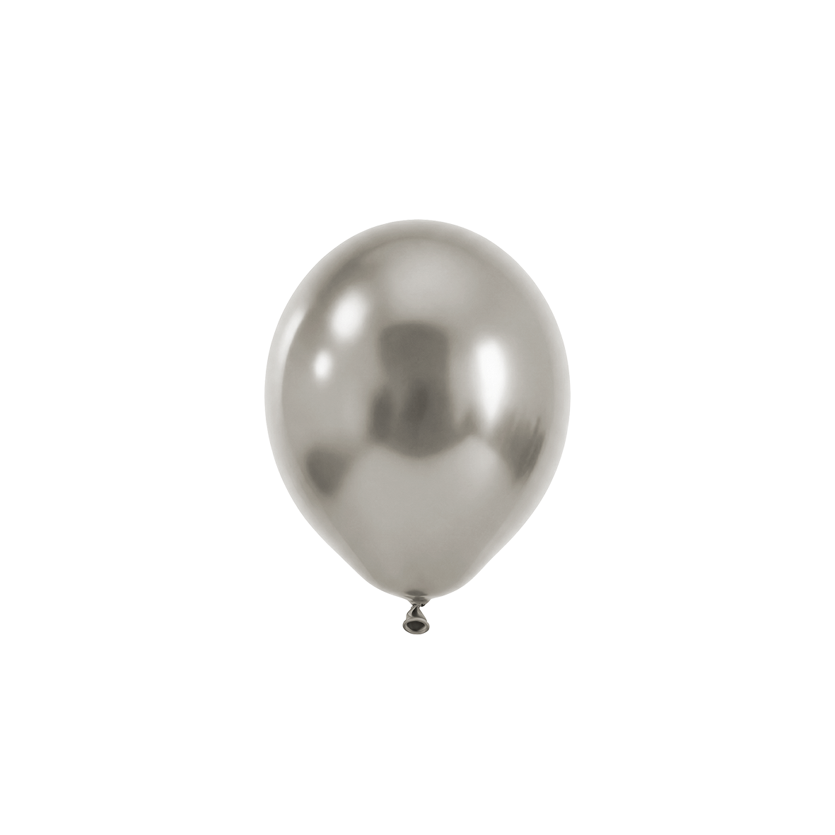 50 Luftballons - Ø12 cm - Reflex - Silver