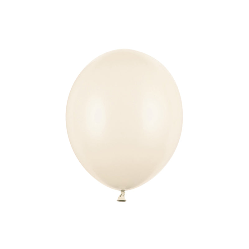 100 Luftballons - Ø 23cm - Pastell helles Nude