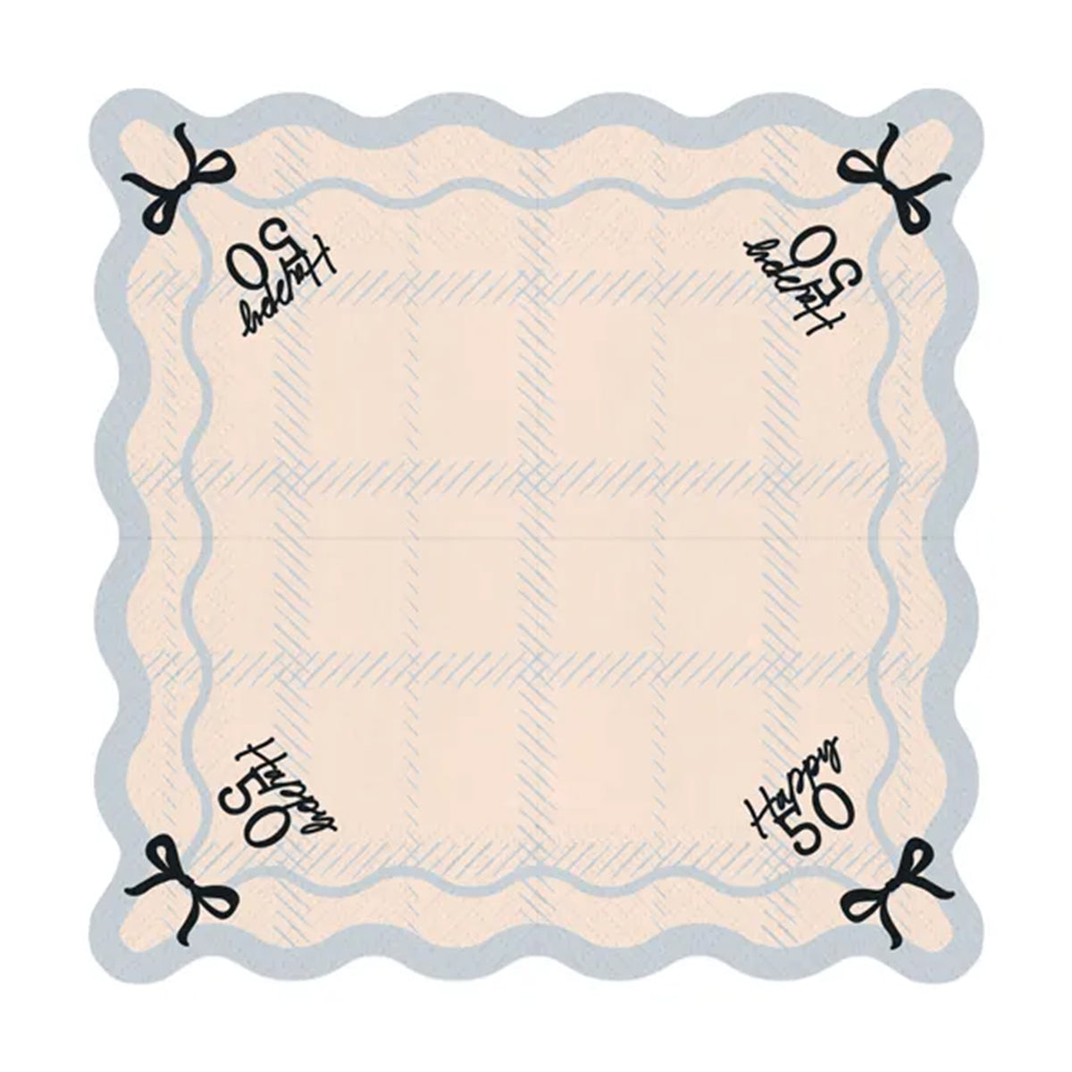 12 Servietten - 33cm - Happy 50