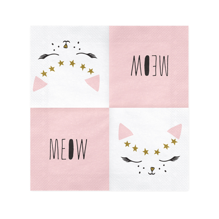 20 Servietten Trend - 33cm - Kitty