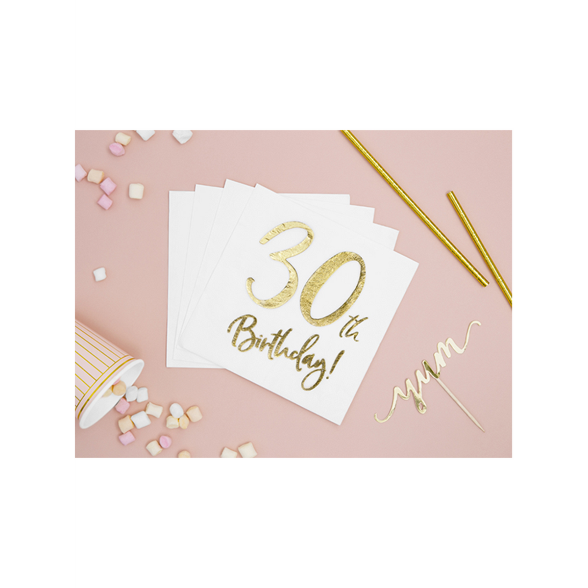 20 Servietten Trend - 33cm - 30th Birthday