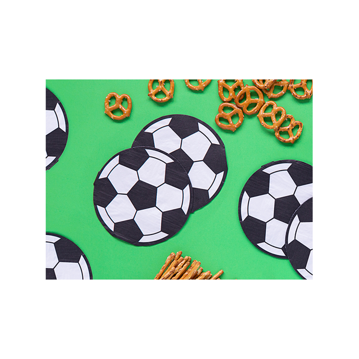 20 Servietten Trend - 13cm - Football
