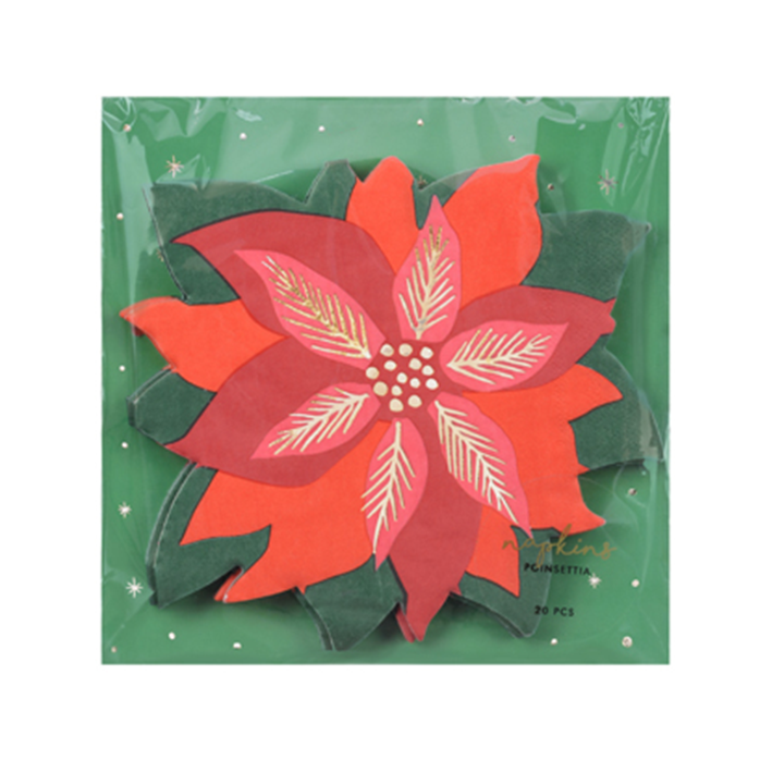20 Servietten Trend - 15cm - Star of Bethlehem
