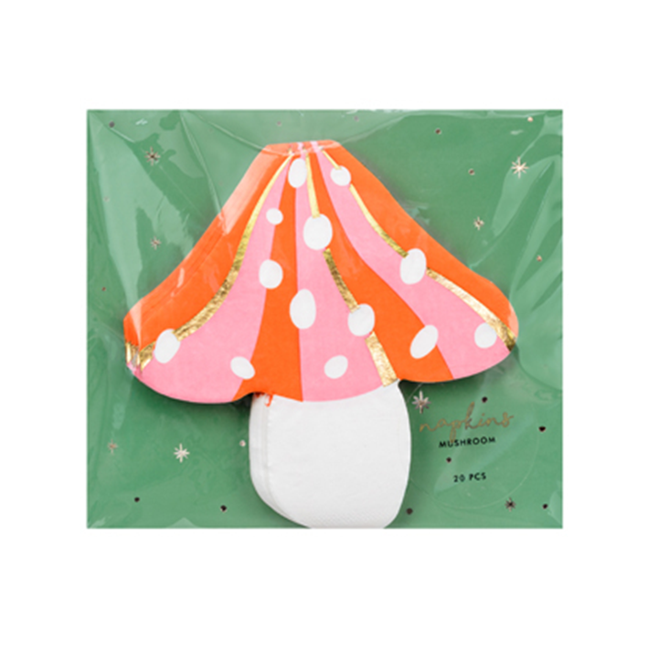 20 Servietten Trend - 13cm - Mushroom