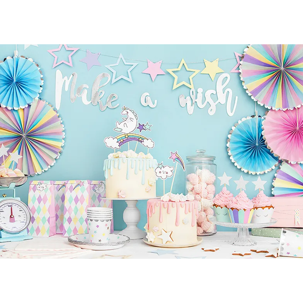 6 Treat Bags - Unicorn