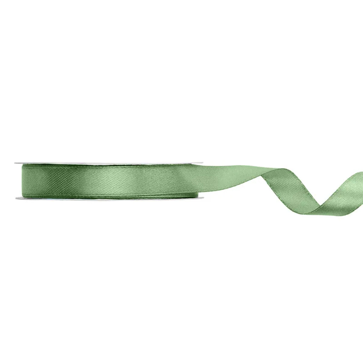 1 Ballonband - Satin - Salbei - 12mm