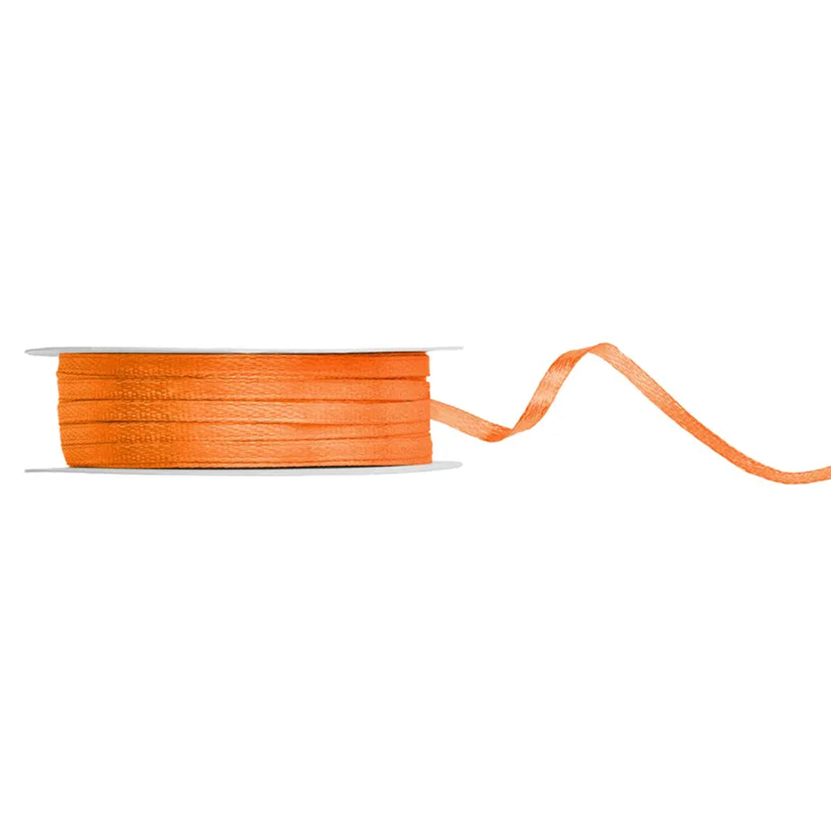 1 Ballonband - Satin - Orange - 3mm