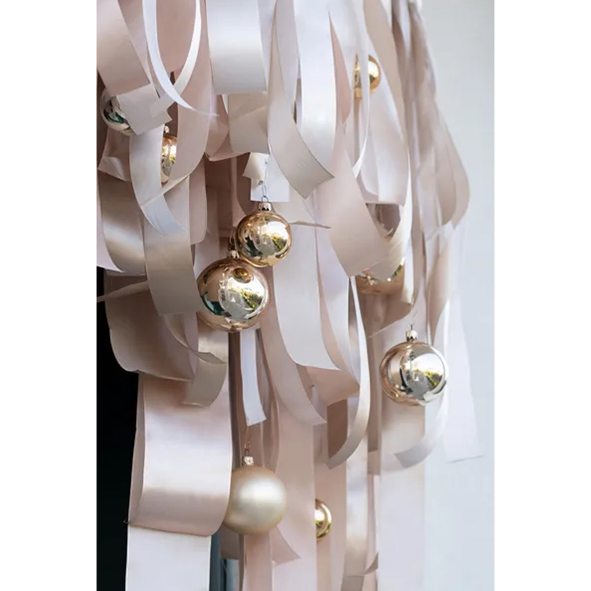 1 Ballonband - Satin - Off-White - 50mm