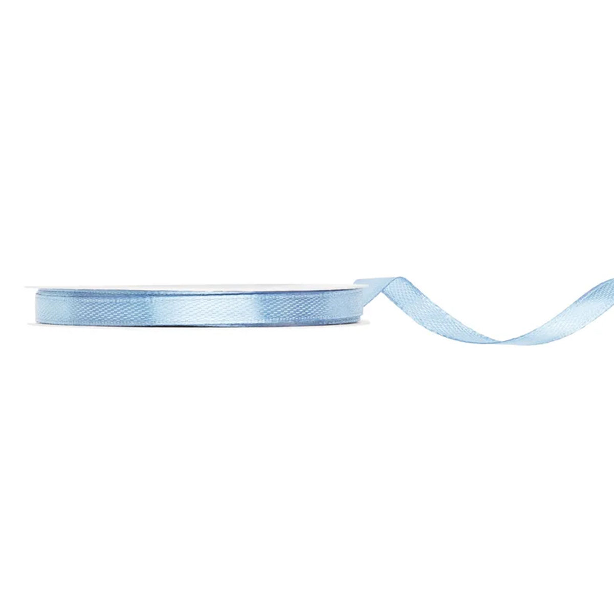 1 Ballonband - Satin - Hellblau - 6mm