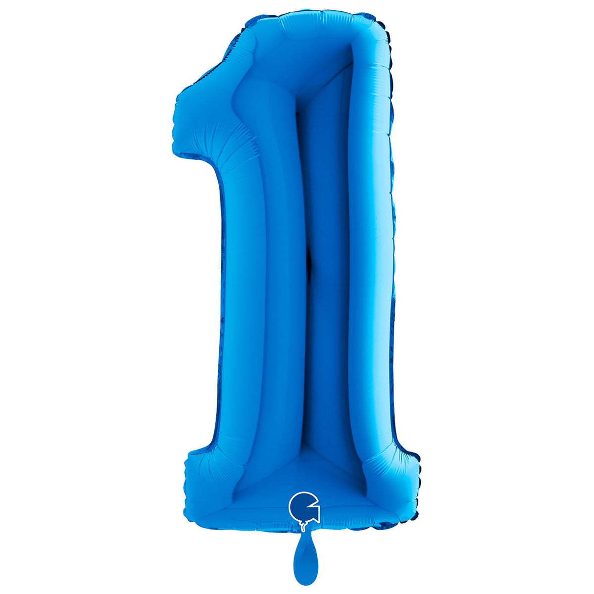 1 Balloon XXL - Number 1 - Blue