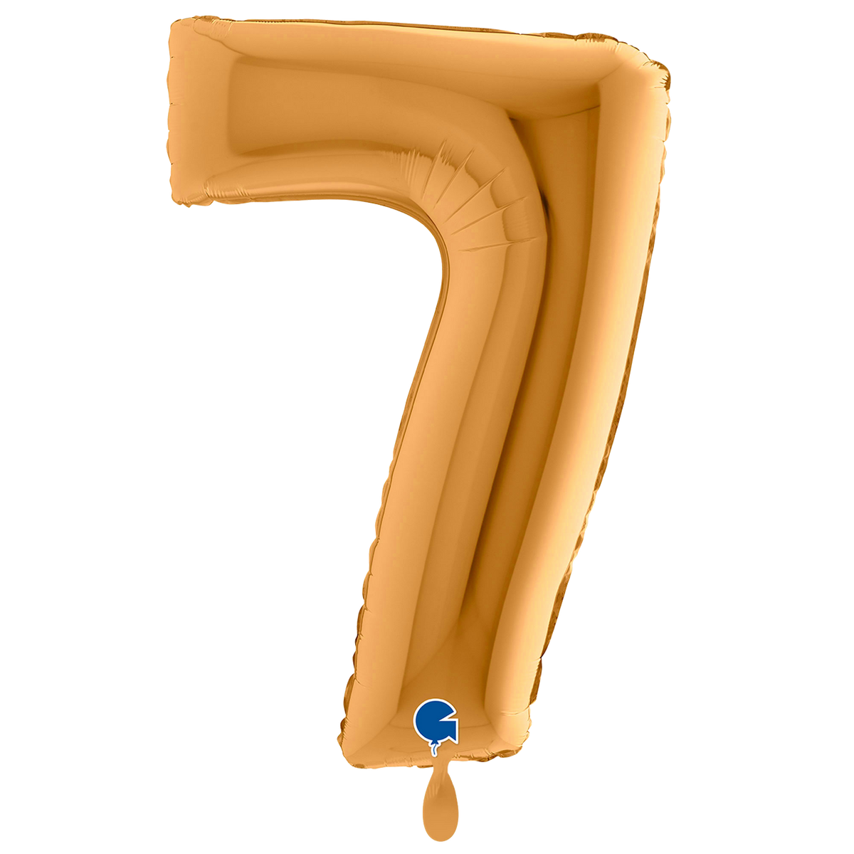 1 Balloon XXL - Number 7 - Sunset Gold