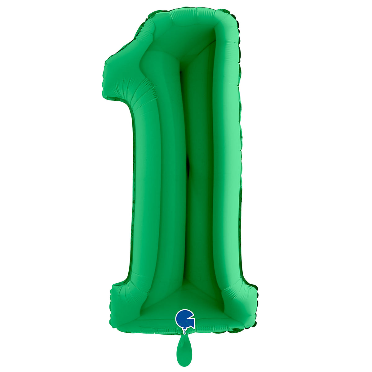 1 Balloon XXL - Number 1 - Green