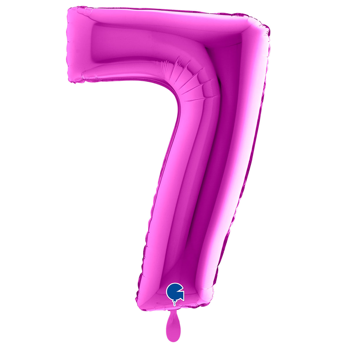 1 Balloon XXL - Number 7 - Purple