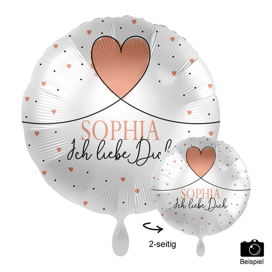 1 Ballon mit Text - My Lovely Favourite