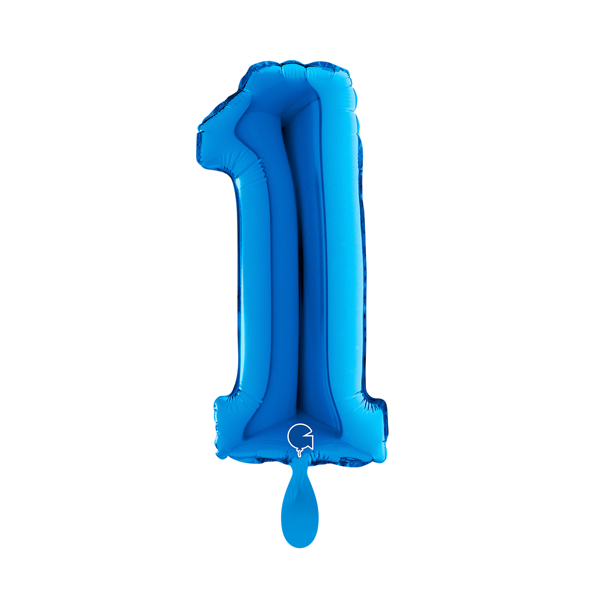 1 Balloon XS - Number 1 - Blue