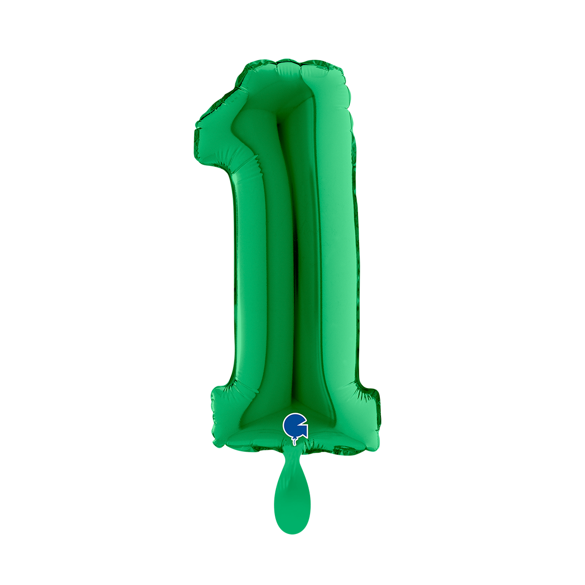 1 Balloon XS - Number 1 - Green