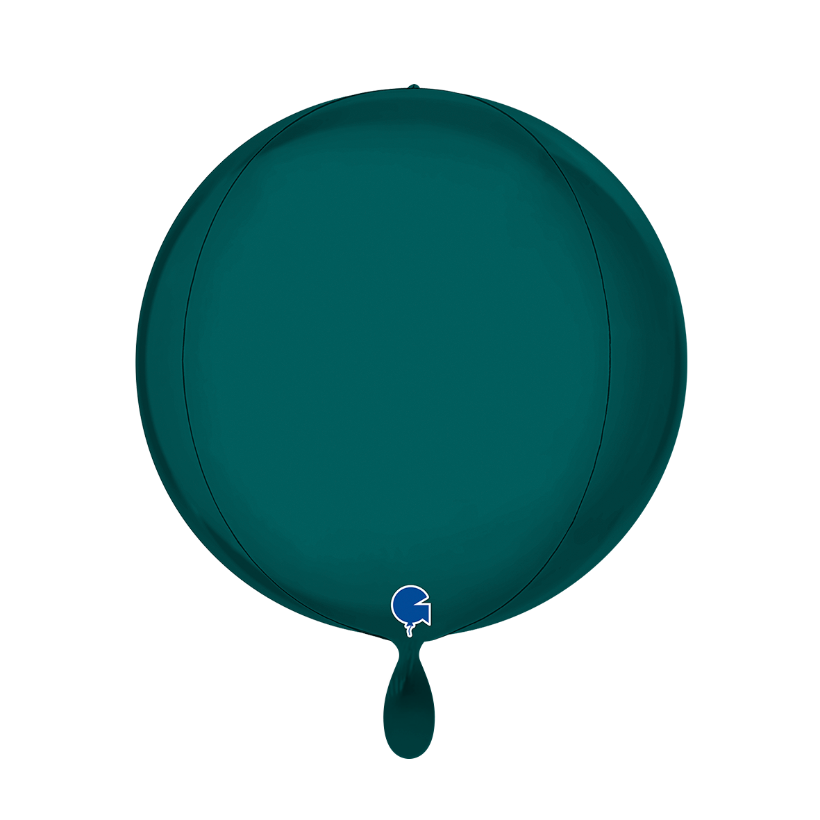 1 Balloon 4D - Globe - Satin Emerald Green