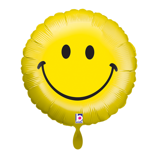 1 Balloon - Smiley Face