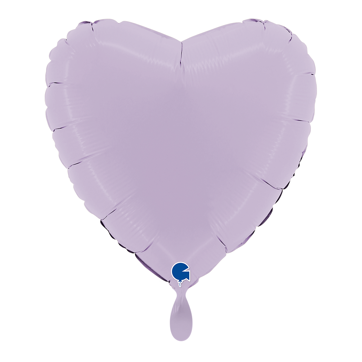 1 Balloon - Heart - Matte Lilac