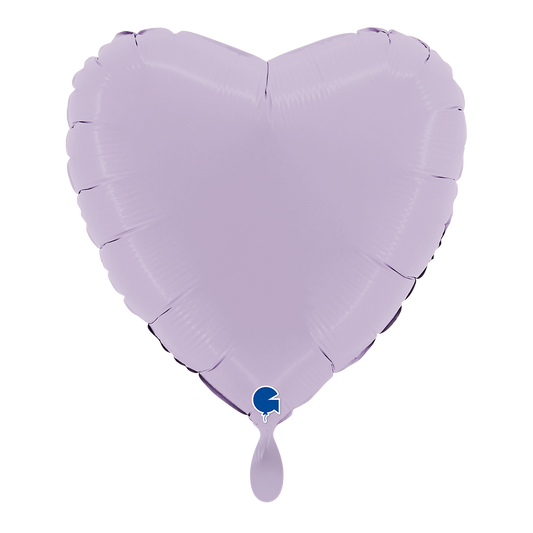 1 Balloon - Heart - Matte Lilac