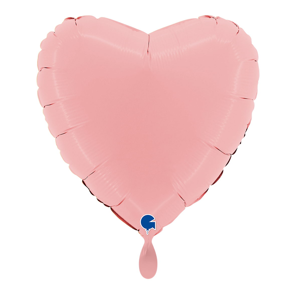 1 Balloon - Heart - Matte Pink