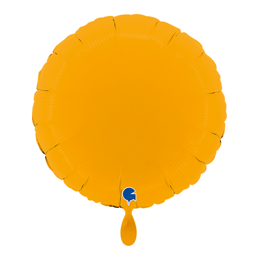 1 Balloon - Round - Matte Mustard