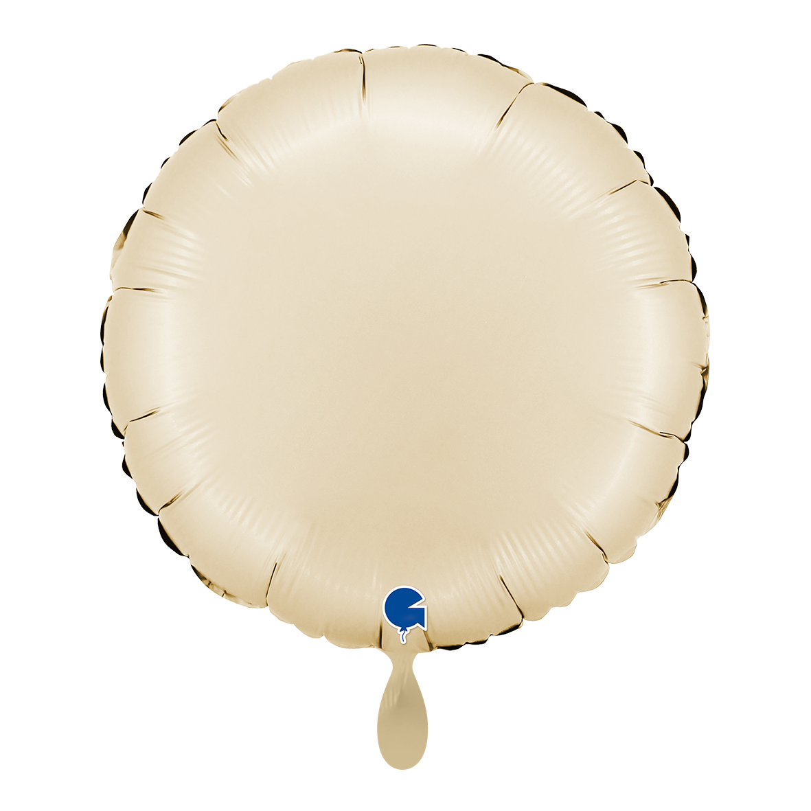1 Balloon - Round - Satin Cream