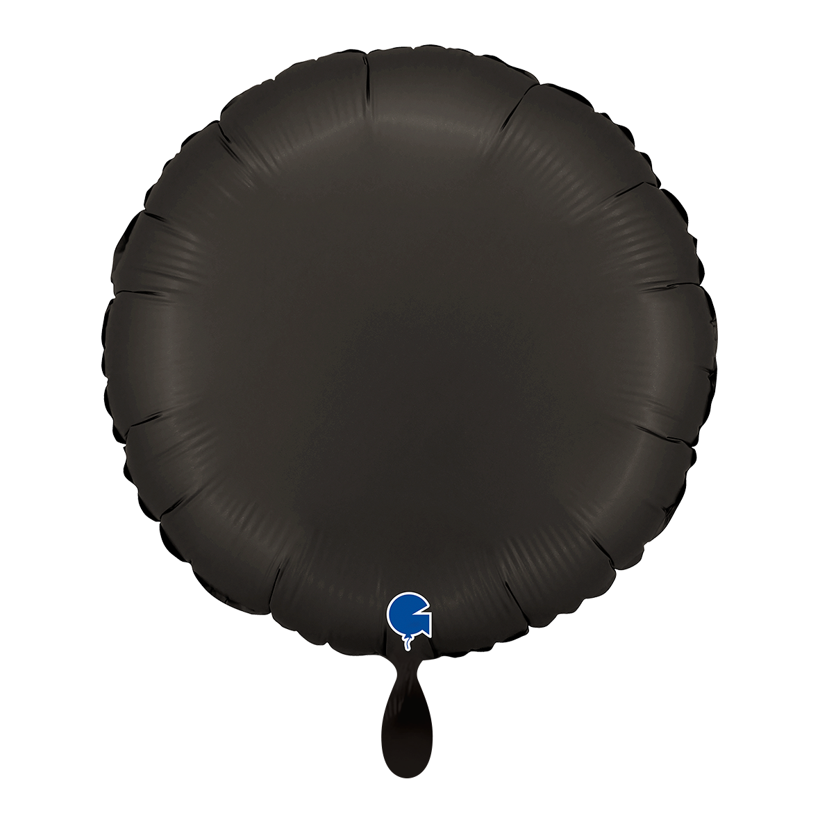 1 Balloon - Round - Satin Fumé Black