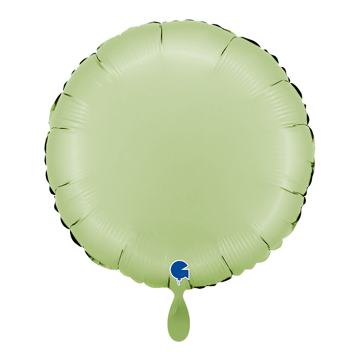 1 Balloon - Round - Satin Olive Green